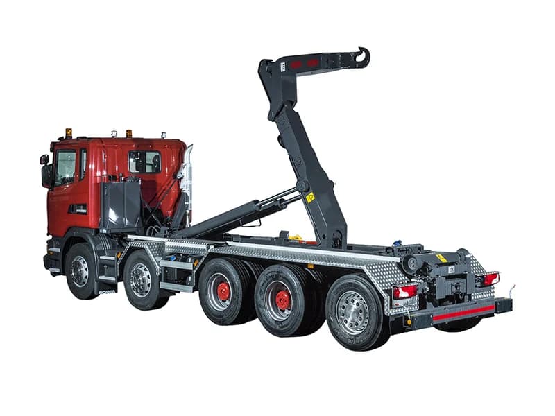 Haken-Abrollkipper SAURIER 5-Achser 32TR Varitec