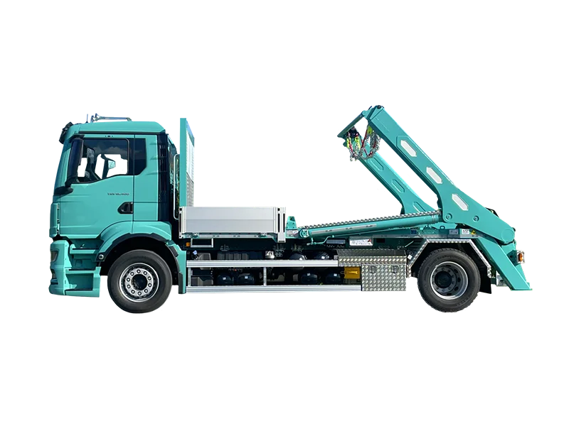 Knickarm-Absetzkipper GIGANT 180T/K Flat