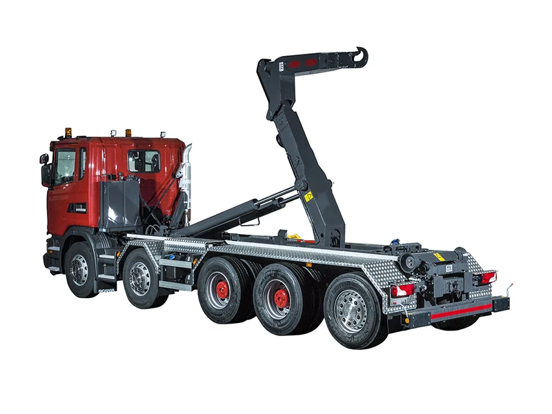 Haken-Abrollkipper SAURIER 5-Achser 32TR Varitec